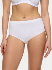 Triumph Figi klasyczne z wysokim stanem Sense Of Modal 10224787 Biały. Białe figi Triumph, bez wzorów, z syntetyku, z podwyższonym stanem. Za 29.99 zł.