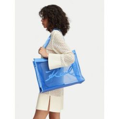 Torebka KARL LAGERFELD. Niebieskie torebki klasyczne KARL LAGERFELD, bez wzorów, bez dodatków. Za 559.99 zł.
