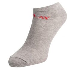 Melanżowe Skarpetki Z Logo Dla Dorosłych Unisex (zestaw 3 Sztuk). Szare skarpetki Replay, bez wzorów, z bawełny. Za 95.99 zł.