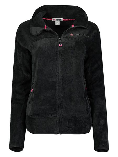 Canadian Peak Kurtka polarowa "Udilas" w kolorze czarnym rozmiar: XXL. Czarne kurtki Canadian Peak, xxl, z aplikacjami, z materiału, bez kaptura. Za 100.52 zł.