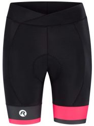 Spodenki rowerowe damskie Rogelli Gara Mostro II z wkładką żelową. Czarne szorty sportowe Rogelli, bez wzorów, z elastanu, na fitness i siłownię. Za 550.00 zł.