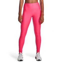 Legginsy damskie Under Armour Branded Legging. Czerwone legginsy Under Armour, bez wzorów, sportowe. Za 109.99 zł.