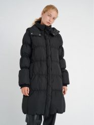 InWear Kurtka puchowa Maike 30107397 Czarny Regular Fit. Czarne kurtki InWear, na zimę, bez wzorów, z puchu, bez kaptura. Za 1,199.00 zł.
