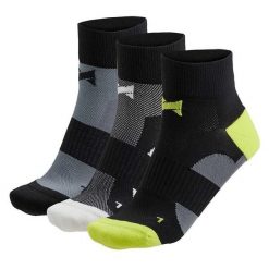 Skarpetki rowerowe quarter 3 pary czarne do kolarstwa szosowego i MTB. Czarne skarpetki XTREME SOCKSWEAR, bez wzorów. Za 121.30 zł.