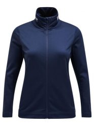 Bluza Peak Performance damska Rider Tech Zip Jacket granatowa. Niebieskie bluzy Peak Performance, l, bez wzorów, z tkaniny, bez ramiączek, bez kaptura. Za 619.00 zł.