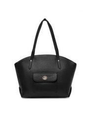 Beverly Hills Polo Club Torebka CEO-BHPC-C-001-09 Czarny. Czarne shopper bag Beverly Hills Polo Club, bez wzorów, z materiału, bez dodatków. Za 219.99 zł.