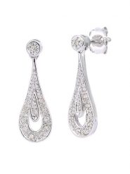 Revoni Złote kolczyki-wkrętki z diamentami rozmiar: onesize. Szare kolczyki Revoni, z diamentem, złote. Za 1,609.99 zł.