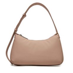 Torebka Calvin Klein. Brązowe torebki klasyczne Calvin Klein, bez wzorów, klasyczne, bez dodatków. Za 259.99 zł.