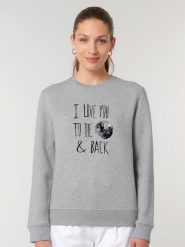 WOOOP Bluza w kolorze szarym rozmiar: XS. Szare bluzy Wooop, xs, bez wzorów, bez ramiączek, bez kaptura. Za 108.99 zł.