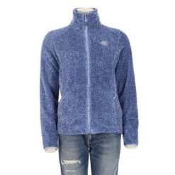 Second life - Kurtka polarowa TNF Blue Osito dla kobiet - Jak nowy. Niebieskie kurtki The North Face, bez wzorów, z polaru, sportowe, bez kaptura. Za 211.46 zł.