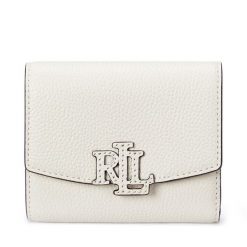 Mały Portfel Damski LAUREN RALPH LAUREN. Białe portfele Lauren Ralph Lauren, bez wzorów. Za 399.99 zł.