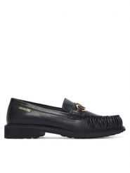 LOVE MOSCHINO Mokasyny JA10063G1PIA0000 Czarny. Czarne mokasyny Love Moschino, bez wzorów, ze skóry. Za 1,139.00 zł.