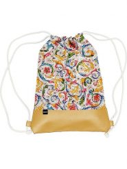 Ppd Plecak "Fiorentina" w kolorze złotym ze wzorem - 32 x 40 cm rozmiar: onesize. Żółte plecaki PPD, bez wzorów, z bawełny, bez dodatków. Za 78.28 zł.