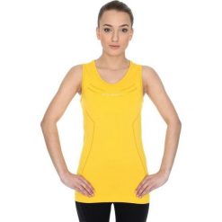 Brubeck Koszulka damska Athletic żółta r. S (TA10200). Bielizna termoaktywna damska marki ROCKRIDER. Za 114.91 zł.