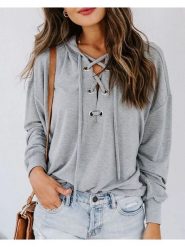 Milan Kiss Bluza w kolorze szarym rozmiar: M. Szare bluzy Milan Kiss, m, bez wzorów, bez ramiączek, z kapturem. Za 130.99 zł.