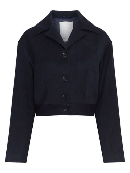 MOSS COPENHAGEN Kurtka koszulowa "Mynthe" w kolorze granatowym rozmiar: XS. Niebieskie kurtki Moss Copenhagen, xs, bez wzorów, bez kaptura. Za 227.85 zł.