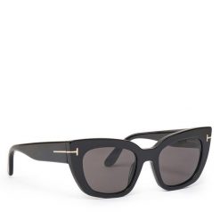 Okulary przeciwsłoneczne Tom Ford. Czarne okulary przeciwsłoneczne TOM FORD, bez wzorów. Za 1,019.00 zł.