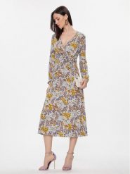Weekend Max Mara Sukienka codzienna Staffa 2415621061 Niebieski Regular Fit. Niebieskie sukienki Weekend Max Mara, na co dzień, m, bez wzorów, z wiskozy, bez kołnierzyka, bez ramiączek, proste. Za 459.99 zł.