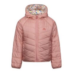 Trespass Dessie - Damska dwustronna kurtka codzienna Mid Rose. Czerwone kurtki Trespass, bez wzorów, sportowe. Za 331.99 zł.
