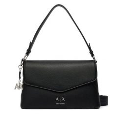 Torebka Armani Exchange. Czarne torebki klasyczne Armani Exchange, bez wzorów, klasyczne, bez dodatków. Za 614.99 zł.