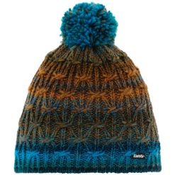 Czapka Eisbar Anka Pompon MÜ. Brązowe czapki zimowe Eisbär, bez wzorów, z dzianiny, eleganckie. Za 269.90 zł.