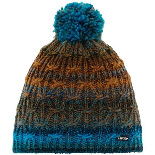 Czapka Eisbar Anka Pompon MÜ. Brązowe czapki zimowe Eisbär, bez wzorów, z dzianiny, eleganckie. Za 269.90 zł.