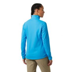Damski polar Helly Hansen Versalite. Niebieskie bluzy z polaru Helly Hansen, na zimę, bez wzorów, z polaru, trekkingowe. Za 390.00 zł.
