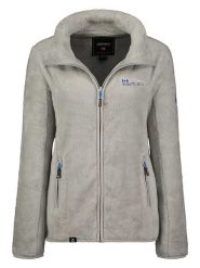 ANAPURNA Kurtka polarowa w kolorze szarym rozmiar: S. Szare kurtki ANAPURNA, s, bez wzorów, z polaru, klasyczne, bez kaptura. Za 93.45 zł.