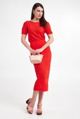 Sweter damski ażurowy TWINSET. Swetry Twinset Milano, s, w ażurowe wzory, bez ramiączek. W wyprzedaży za 1,007.37 zł.