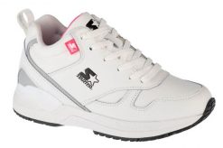 Buty sportowe Sneakersy damskie, Erie. Białe buty treningowe Starter, bez wzorów, z materiału, bez zapięcia, trekkingowe. Za 199.99 zł.