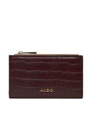 Aldo Portfel Mereclya 14143695 Bordowy. Czerwone portfele Aldo, bez wzorów, ze skóry. Za 129.99 zł.