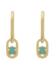 TOUS Kolczyki Camille 1004559300 Złoty. Żółte kolczyki tous, metalowe. Za 789.99 zł.