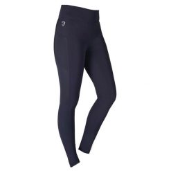 Legginsy damskie Horka Originals. Niebieskie legginsy Horka, bez wzorów, sportowe. W wyprzedaży za 226.50 zł.