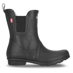 Kalosze MOLS. Czarne kalosze MOLS, bez wzorów, bez zapięcia. Za 299.99 zł.