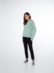 Bluza damska Protest PRTKAIKOURA hoody. Niebieskie bluzy z kapturem Protest, xs, bez wzorów, bez kaptura, trekkingowe. Za 289.99 zł.