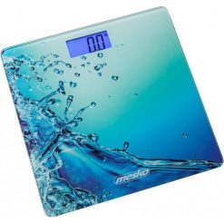 Mesko MS 8156 niebieski. Niebieskie wagi łazienkowe Mesko. Za 54.90 zł.