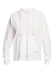 Bluza z kapturem dla Kobiety DESTINATION SURF Biały. Białe bluzy z kapturem Roxy, m, bez wzorów, z bawełny, z kapturem. Za 268.70 zł.