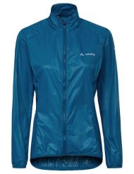 Kurtka rowerowa damska Matera Air Jacket. Niebieskie kurtki do biegania Vaude, bez wzorów, z materiału, bez kaptura, rowerowe. Za 339.00 zł.