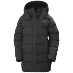 Parka damska Helly Hansen aden winter. Czarne płaszcze Helly Hansen, na zimę, bez wzorów, eleganckie, bez kaptura. W wyprzedaży za 1,120.65 zł.