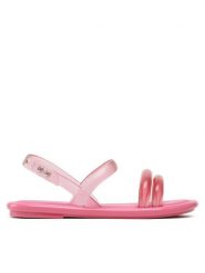 Melissa Sandały Melissa Airbubble Sandal Ad 33906 Różowy. Czerwone sandały Melissa, bez wzorów, z tworzywa sztucznego, bez obcasa, na płaskiej podeszwie, bez zapięcia. Za 419.99 zł.