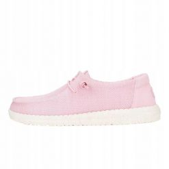 HeyDude Damskie Mokasyny Wendy Stretch Sox. Czerwone mokasyny Hey dude, bez wzorów, z materiału. Za 259.00 zł.