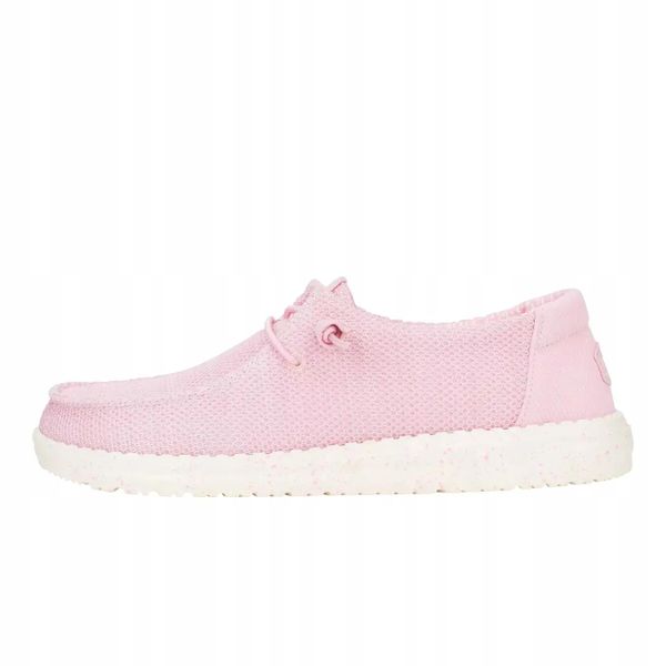 HeyDude Damskie Mokasyny Wendy Stretch Sox. Czerwone mokasyny Hey dude, bez wzorów, z materiału. Za 259.00 zł.