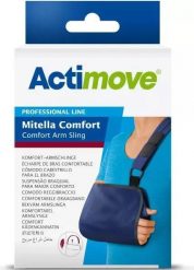 Chusta ACTIMOVE PRO Mitella Comfort. Niebieskie chusty ACTIMOVE, bez wzorów, z kauczuku, sportowe. Za 86.39 zł.