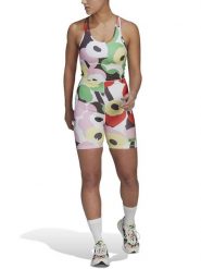 Adidas Kombinezon sportowy ze wzorem rozmiar: L. Kombinezony adidas, l, bez wzorów, z materiału, sportowe, bez kołnierzyka, bez ramiączek. Za 176.50 zł.