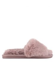 DeeZee Kapcie WFA3204-1 Różowy. Czerwone kapcie DeeZee, bez wzorów, z materiału. Za 59.99 zł.