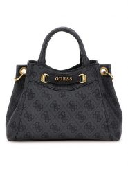 Guess Torebka w kolorze antracytowym - 23 x 16 x 9 cm rozmiar: onesize. Czarne torebki klasyczne Guess, z aplikacjami, z materiału, przez ramię, z nadrukiem, bez dodatków. Za 423.65 zł.