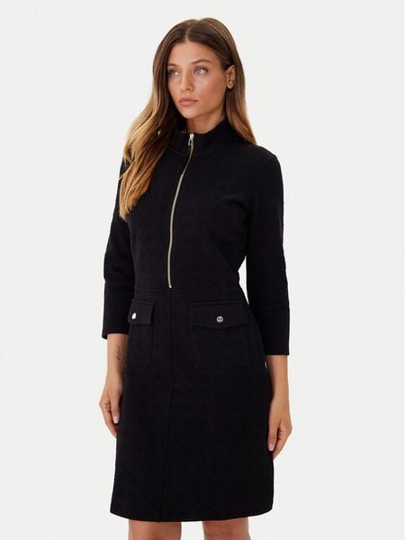 JOOP! Sukienka codzienna 58 254JE58Tariana 30048365 Czarny Regular Fit. Czarne sukienki Joop!, na co dzień, bez wzorów, z bawełny, bez kołnierzyka, bez ramiączek, proste. Za 749.99 zł.