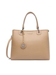 Nine West Torebka CEO-Soho Bloom-LDA8569 Beżowy. Brązowe torebki klasyczne Nine West, bez wzorów, z materiału, bez dodatków. Za 279.99 zł.