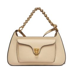 Torebka Coccinelle. Brązowe torebki klasyczne Coccinelle, bez wzorów, klasyczne, bez dodatków. Za 1,339.00 zł.