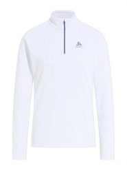 Odlo Bluza polarowa "Besso" w kolorze białym rozmiar: L. Białe bluzy bez kaptura ODLO, l, bez wzorów, z materiału, bez kaptura. Za 150.02 zł.